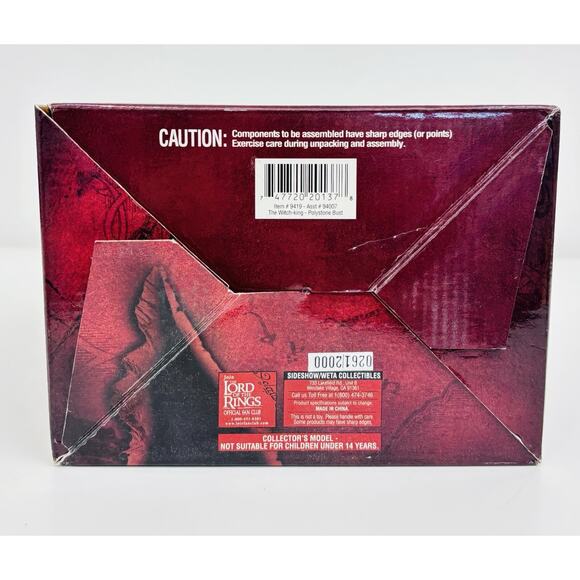 Sideshow Weta Witch-King of Angmar in True Form 1:4 Bust LOTR Two Towers - Picture 7 of 9